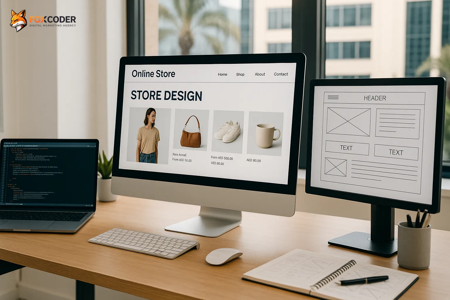شركة تصميم متاجر إلكترونية في الشارقة: كيف تختار الأفضل؟