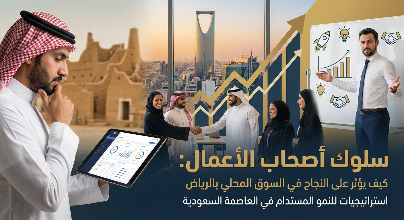 سلوك أصحاب الأعمال: كيف يؤثر على النجاح في السوق المحلي بالرياض